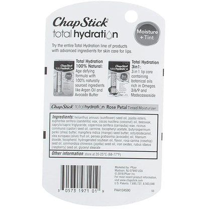 ChapStick Total Hydration Rose Petal 0.12 oz