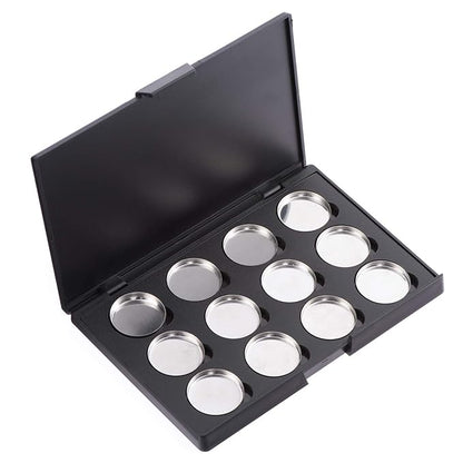 Empty Magnetic Eyeshadow Makeup Palette with 12Pcs 26mm
