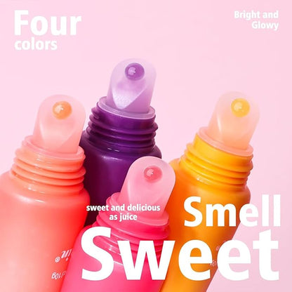 GECOMO Lip Glowy Balm, Moisturizing Lip 0.35oz