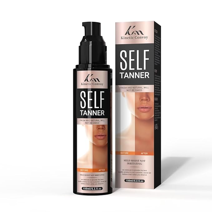 Self Tanner Kit | Sunless Tanner, Fast Self Tan, No Fake Tan Smell, No Added Nasties, Vegan, Cruelty Free, 5.2 Fl Oz