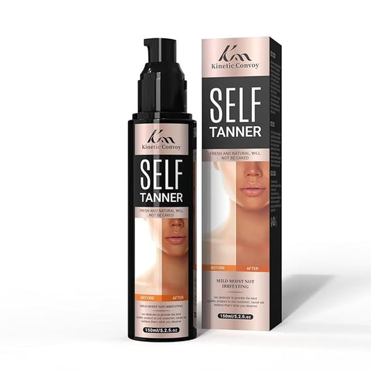 Self Tanner Kit | Sunless Tanner, Fast Self Tan, No Fake Tan Smell, No Added Nasties, Vegan, Cruelty Free, 5.2 Fl Oz