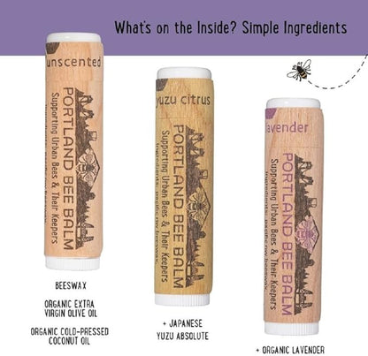 Portland Bee Balm All Natural Handmade Lavender