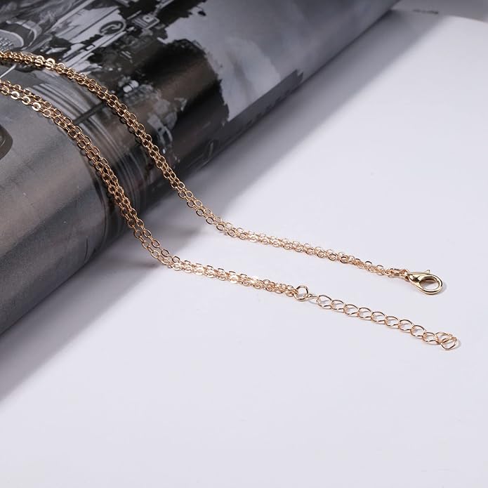 Boho Layered Sequins Pendant Necklace Coin