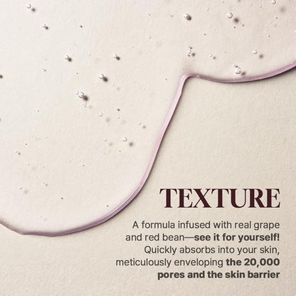 Pot Pore Tightening Podo Ampoule - Pore Tightening, Korean Skincare, Hypoallergenic, Moisturizing, Red Bean, Grape, Pore Care, Face Serum, Skin Density Improvement, K-Beauty, Skin Elasticity