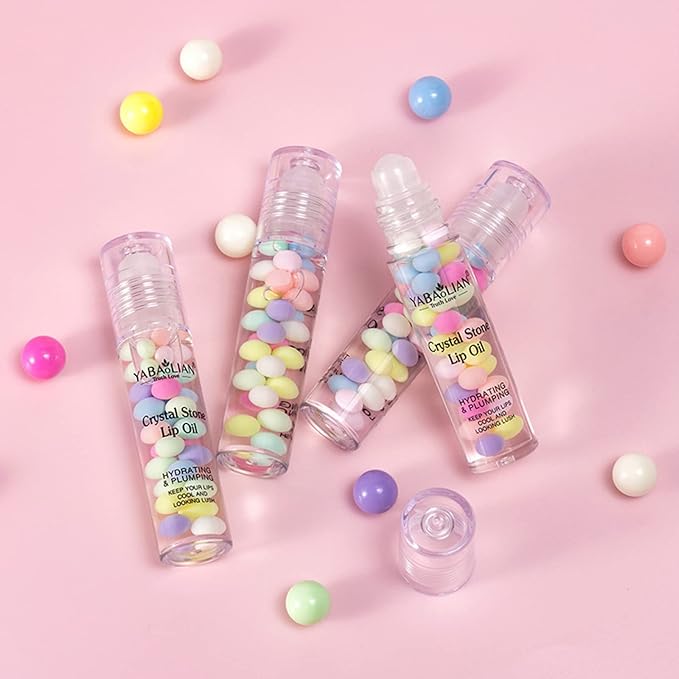 Lip Gloss Set, 2 PCS, Transparent Lip Balm, Gloss