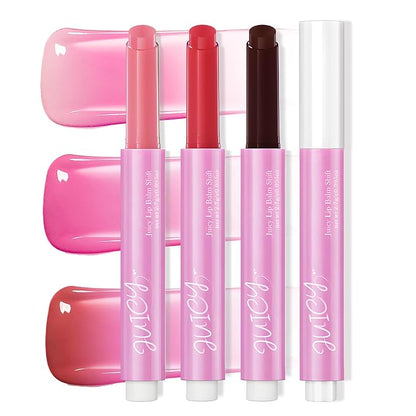 DAGEDA 3PCS Tinted Lip Balm, Moisturizing Non-Greasy,