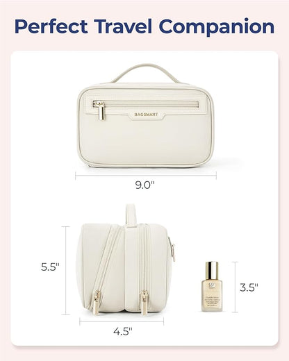 Bagsmart travel makeup bag large