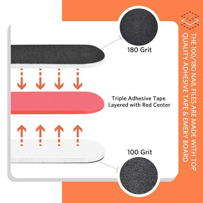 TsMADDTs Nail Files and Buffer,