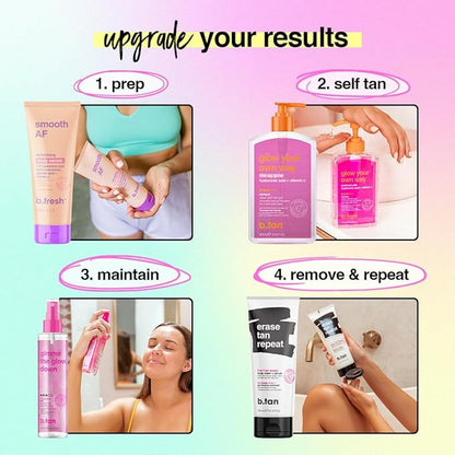 b.tan Clear Self Tan Gel | Tanning