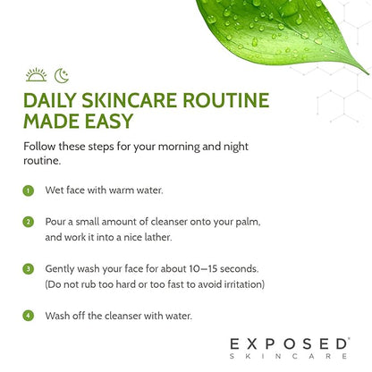 Exposed Skin Care Acne Facial Cleanser Clarifying