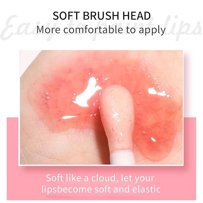 3 Set Lip Oil Hydrating Tinted Lip Balm, Plump Lip Gloss Lip Care Transparent Toot Lip Oil Tinted, Fresh Texture & Non-sticky, Nourishing Repairing Lip Lines Lip Care Products (Set A)