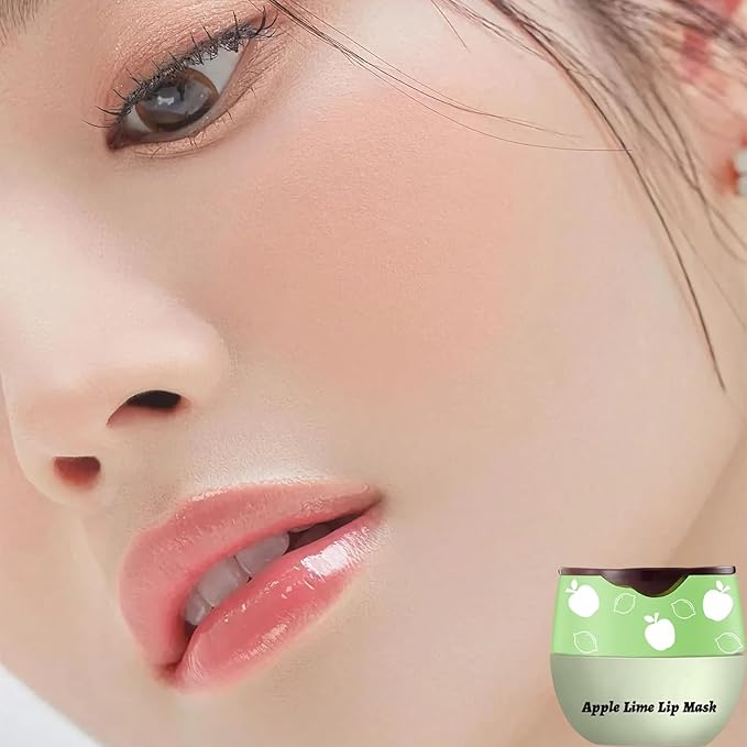 Apple Lime Sleeping Lip Mask, Bee Exfoliato