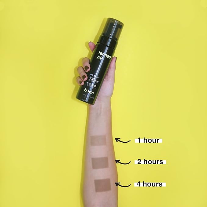 b.tan Dark Self Tanner Mini Kit Tanning