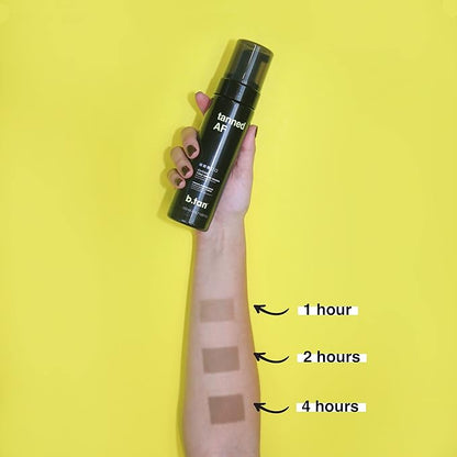 b.tan Dark Self Tanner Mini Kit Tanning