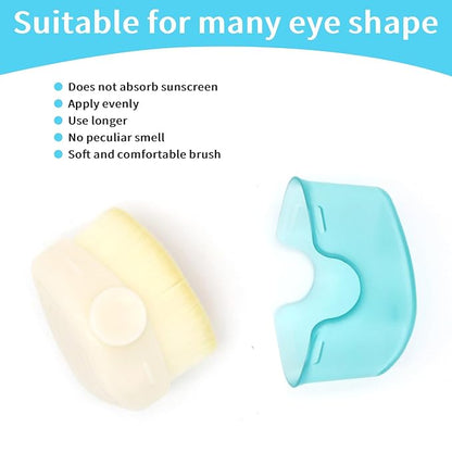 Dohia Sunscreen Applicator for Kids Sunblock Buddy with Protective Caps Makeup Brushes un Lotion Applicator Sun Cream Brush ST1-DGHZS (Green)