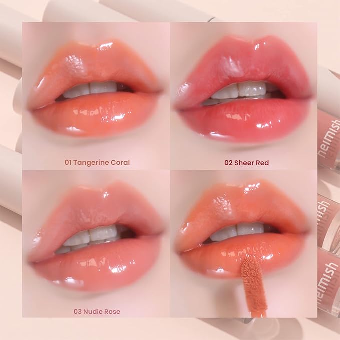 HEIMISH] Dailism Lip Gloss (Sheer Red) 0.99 oz/ 28 g | Long Lasting Highly Pigmentated Glossy Lip Color | Non-Sticky, Liquid Lipstick, Lip Gloss, Shimmery Vivid Color, Korean Makeup