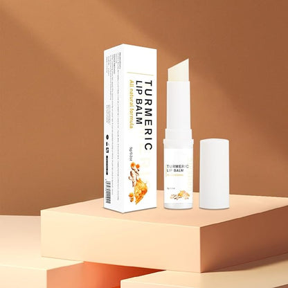 Organic Turmeric Lip Balm All-Day Moisturizing,