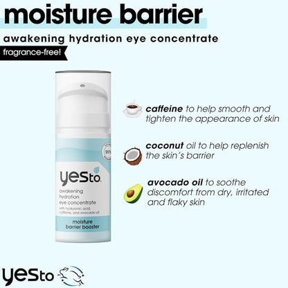 Yes to awakening hydration eye