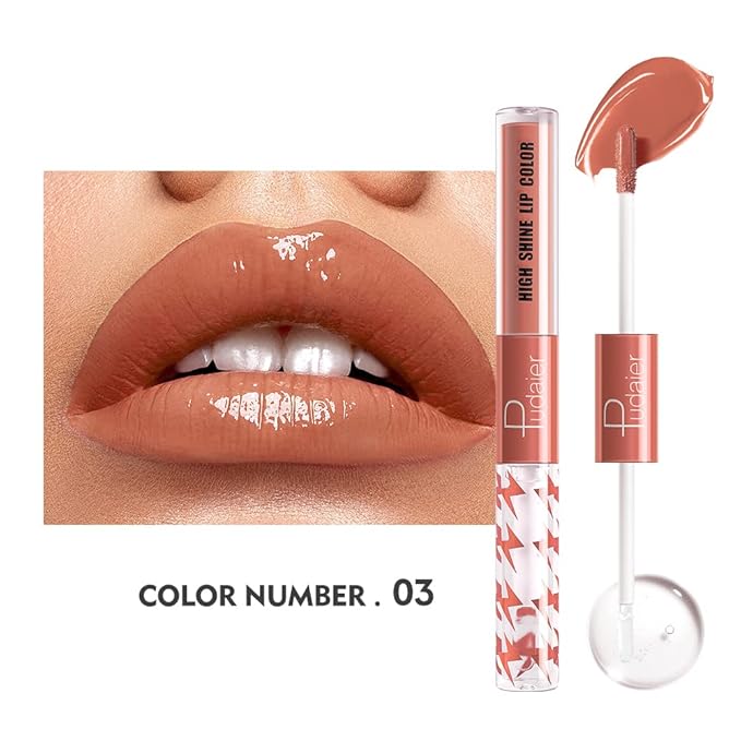 High Shine Lip Gloss with Clear Fixed Color High