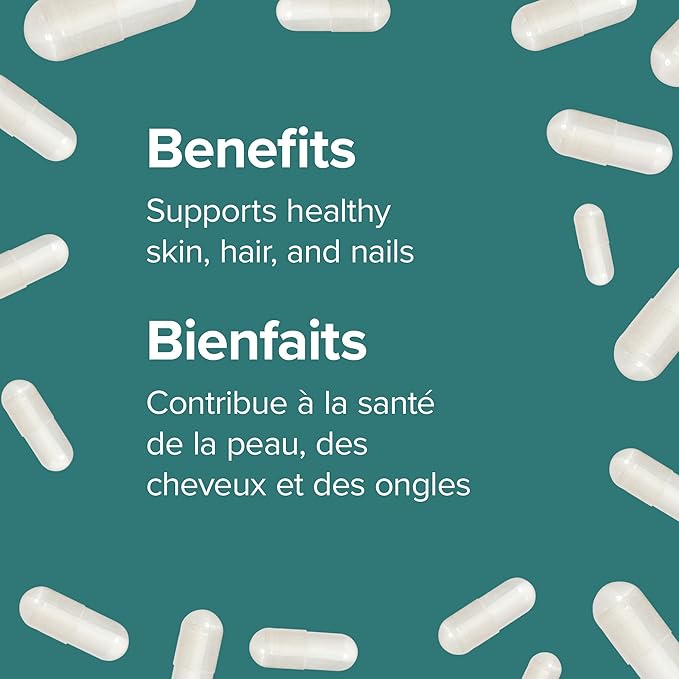 Webber Naturals Biotin 2500 mcg, 90 Vegetarian Capsules