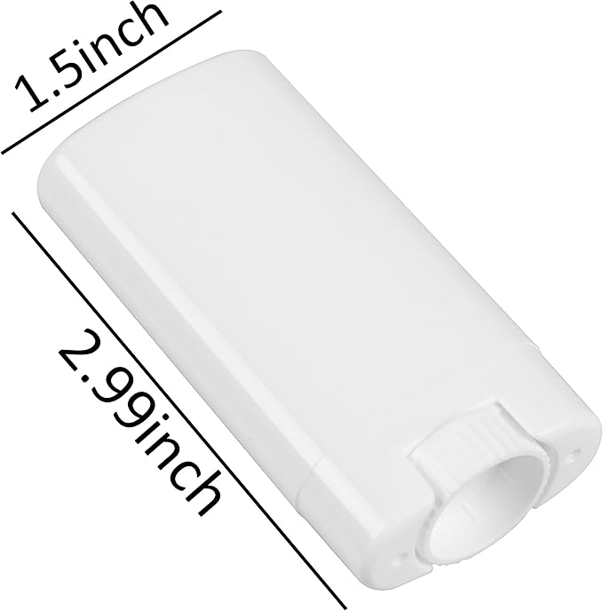 Empty Oval Deodorant Lip Lipstick Balm