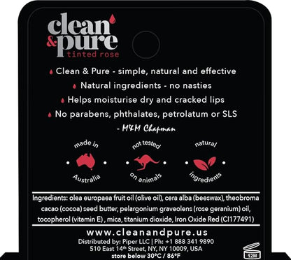 Lip Balm (Tinted Rose) | Manuka Oil