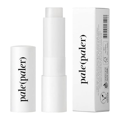 Nourishing Vegan Lip Balm, Unscented Lip (Clear))