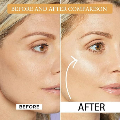 4-color highlighter makeup palette shimmer bronze contour shadow