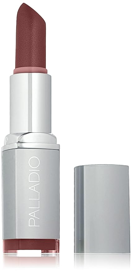 Palladio Herbal Lipstick, Rich Pigmented and Creamy Lipstick, Infused with Aloe Vera, Chamomile & Ginseng, Prevents Lips from Drying, Combats Fine Lines, Long Lasting Lipstick, Chianti