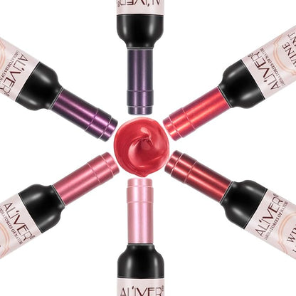 Wine Lip Tint 6 Colors, Waterproof Long Lasting Long