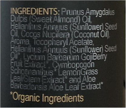 Intimate Earth Almond Massage Oil 4oz