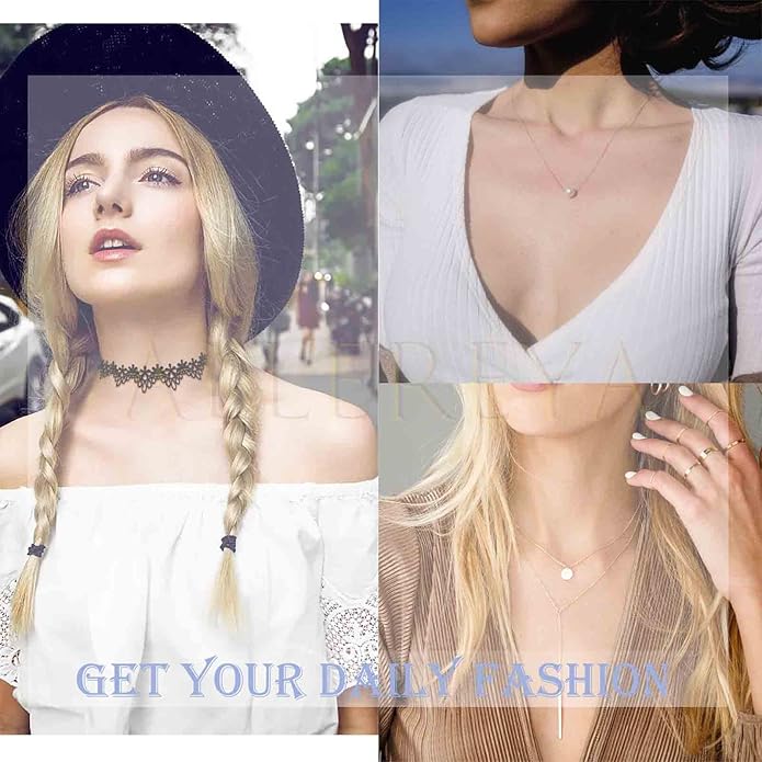 Vintage Seed Bead Choker Necklace Pearl