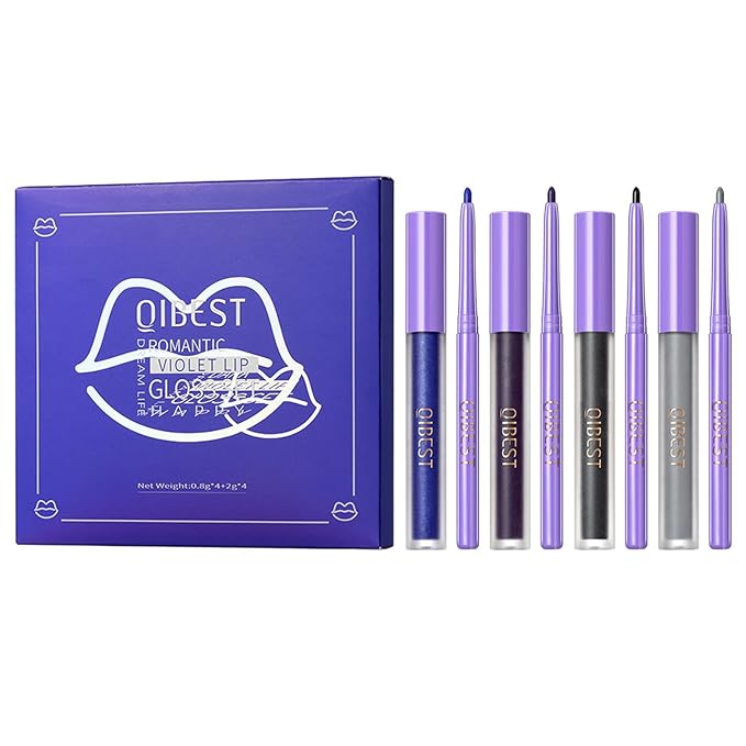 Matte Lip Gloss Sets, 4 Colors Halloween Makeup Gloss