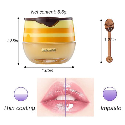 Balm Lip Balm Honey Pot, Propolis Moisturizing