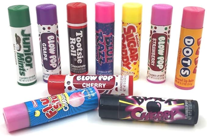 10 Pieces Flavored Tootsie Roll Lip