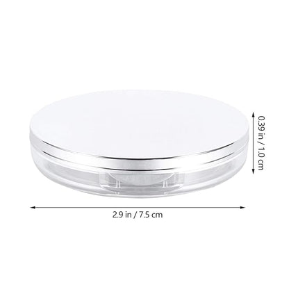 Powder Container 2pcs Loose Powder Containers with Elasticated 5g