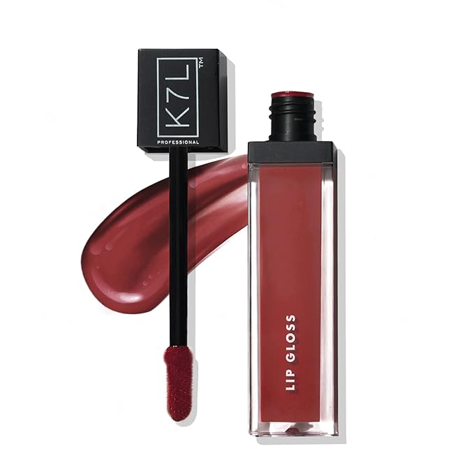 K7l dark red lip gloss