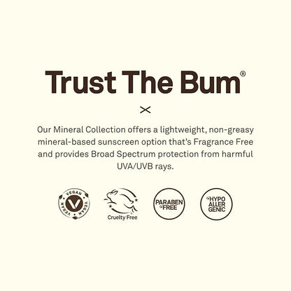 Sun Bum Mineral SPF 30 Non-Tinted Sunscreen Face Lotion | Vegan and Hawaii 104 Act Compliant (Octinoxate & Oxybenzone Free) Broad Spectrum Natural Sunscreen with UVA/UVB Protection | 1.7 oz