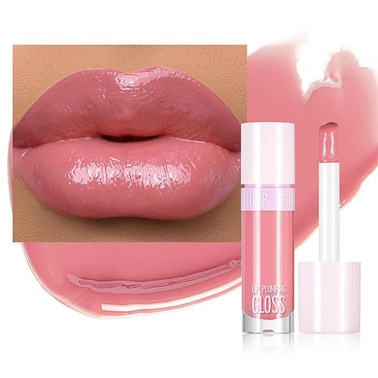 Plumping Lip Gloss for Women Glossy Liquid Lipstick Plumping