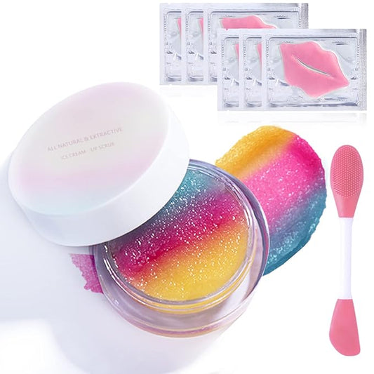 Lip Care Kit Lip Scrubs Exfoliator Lightening
