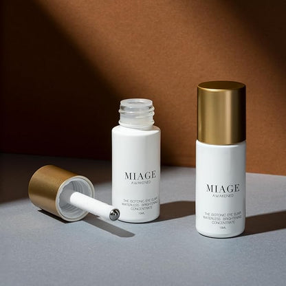 Eye Cream-AWAKEN The Isotonic Eye Elixir, Daily Anti-Aging, Hydrate, Brighten, Lift, Renew with RIT-5™ Complex for Wrinkle-Free, Youthful Eyes, Rollerball Wand Optimizing Absorption, 0.5 oz