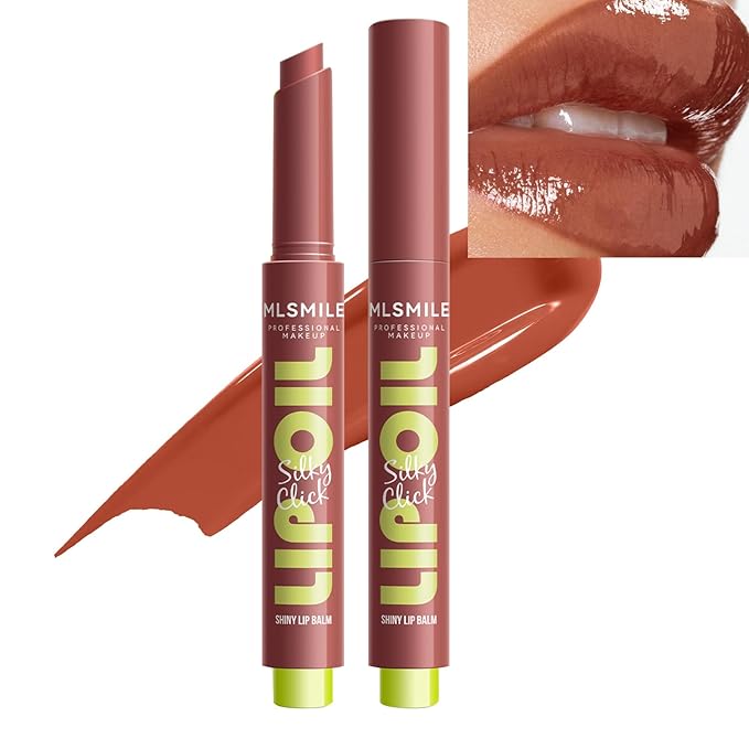 Click Lip Gloss Pen For Women Plumping Lip Stain Color Changing Waterproof Long Lasting Jelly Tinted Lip Balm Hydrating Lip Oil For Dry Lips (04)