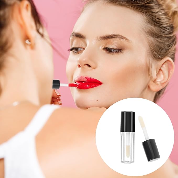 10 PCS Mini Lip Gloss Tubes Empty 1.2ml Gloss