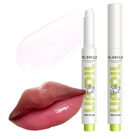 Click Lip Gloss Pen For Women Plumping Lip Stain Color Changing Waterproof Long Lasting Jelly Tinted Lip Balm Hydrating Lip Oil For Dry Lips (01)
