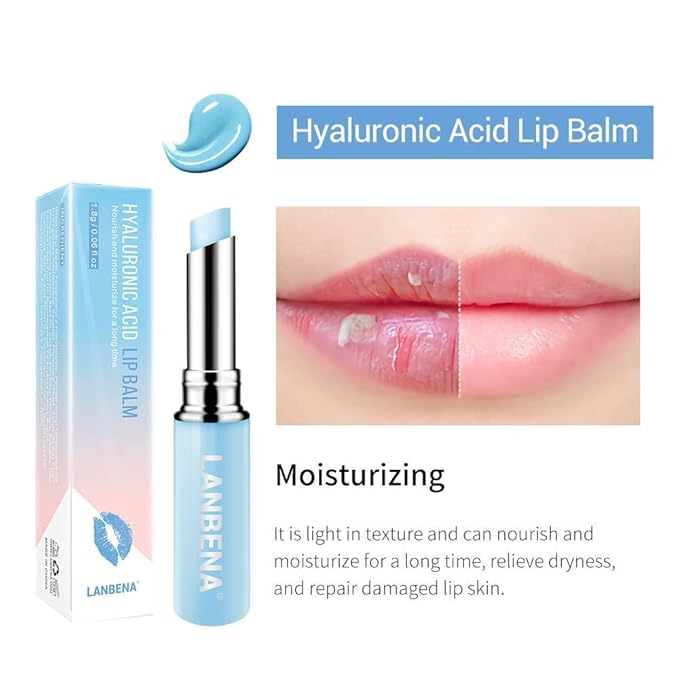 LANBENA Hyaluronic Acid Lip Balm Moisturizing