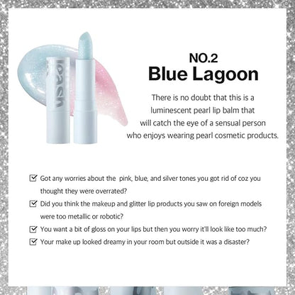 [UNLEASHIA] Glacier Vegan Lip Balm (NO.2 LAGOON)