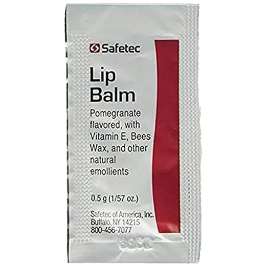 Safetec 15989 Lip Balm, 0.5 g,