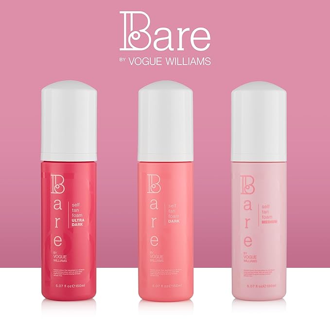 Ultra Dark Tan Self-Tanning Foam - Suitable for All Skin Types - Self Tanner for Face & Body - Long-Lasting Fake Tan - 150ML