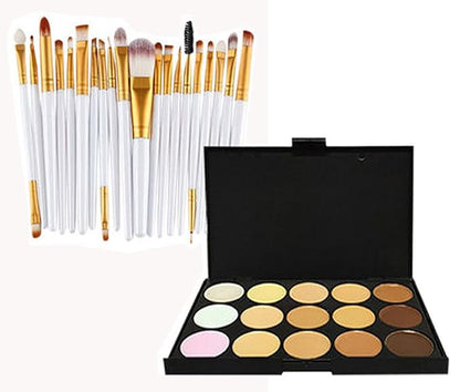 20pc White Eye And 15pc Contour Pallet Eye