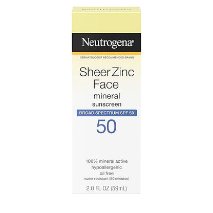 Sheer Zinc Dry-Touch Face Mineral